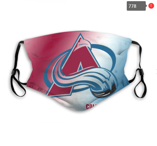 NHL Colorado Avalanche #9 Dust mask with filter
